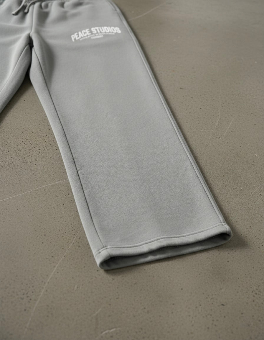 The Signature Collection Peace® Gray Straight Leg Sweatpants