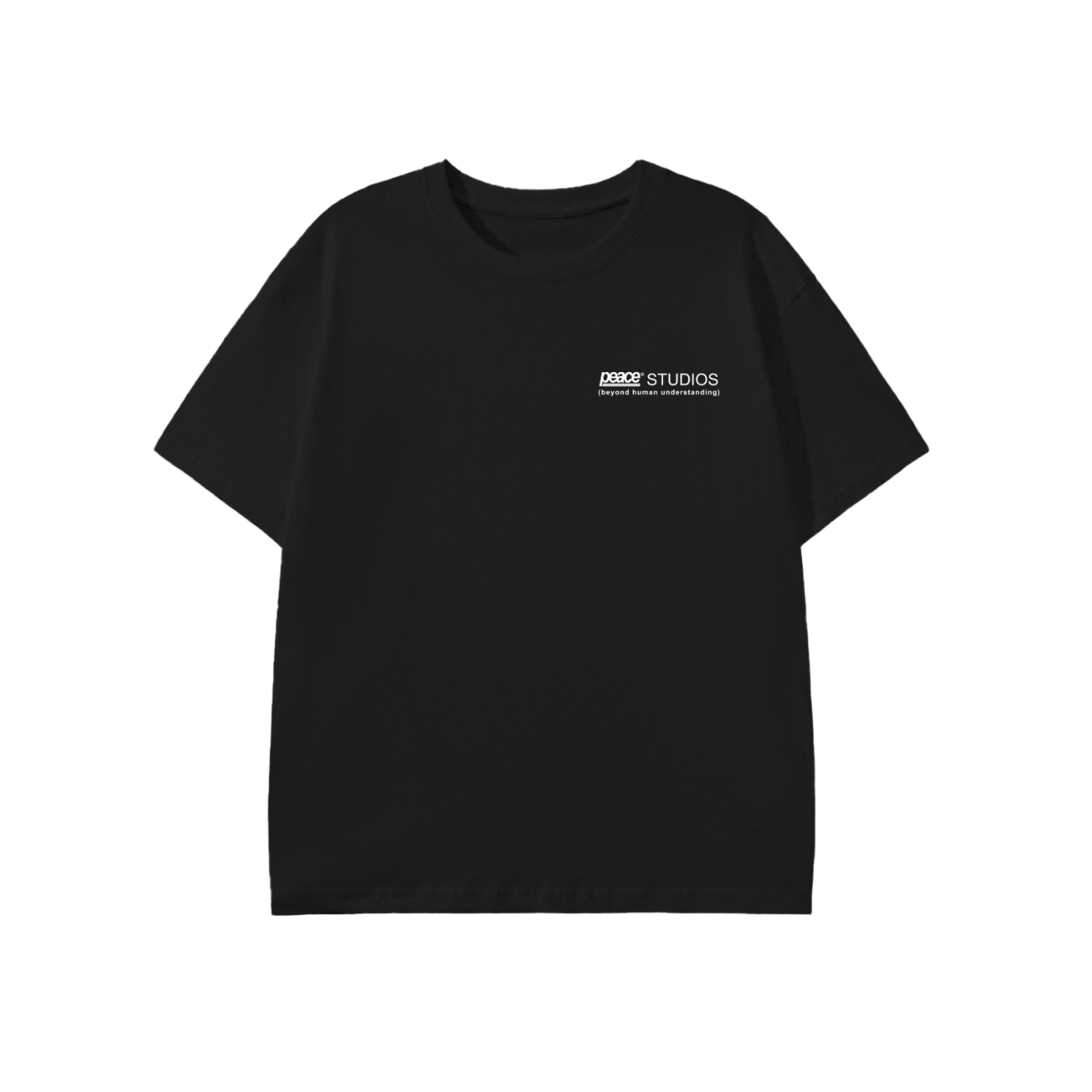 Peace® Studios Signature Classic Fit Black Tee ODMPOD