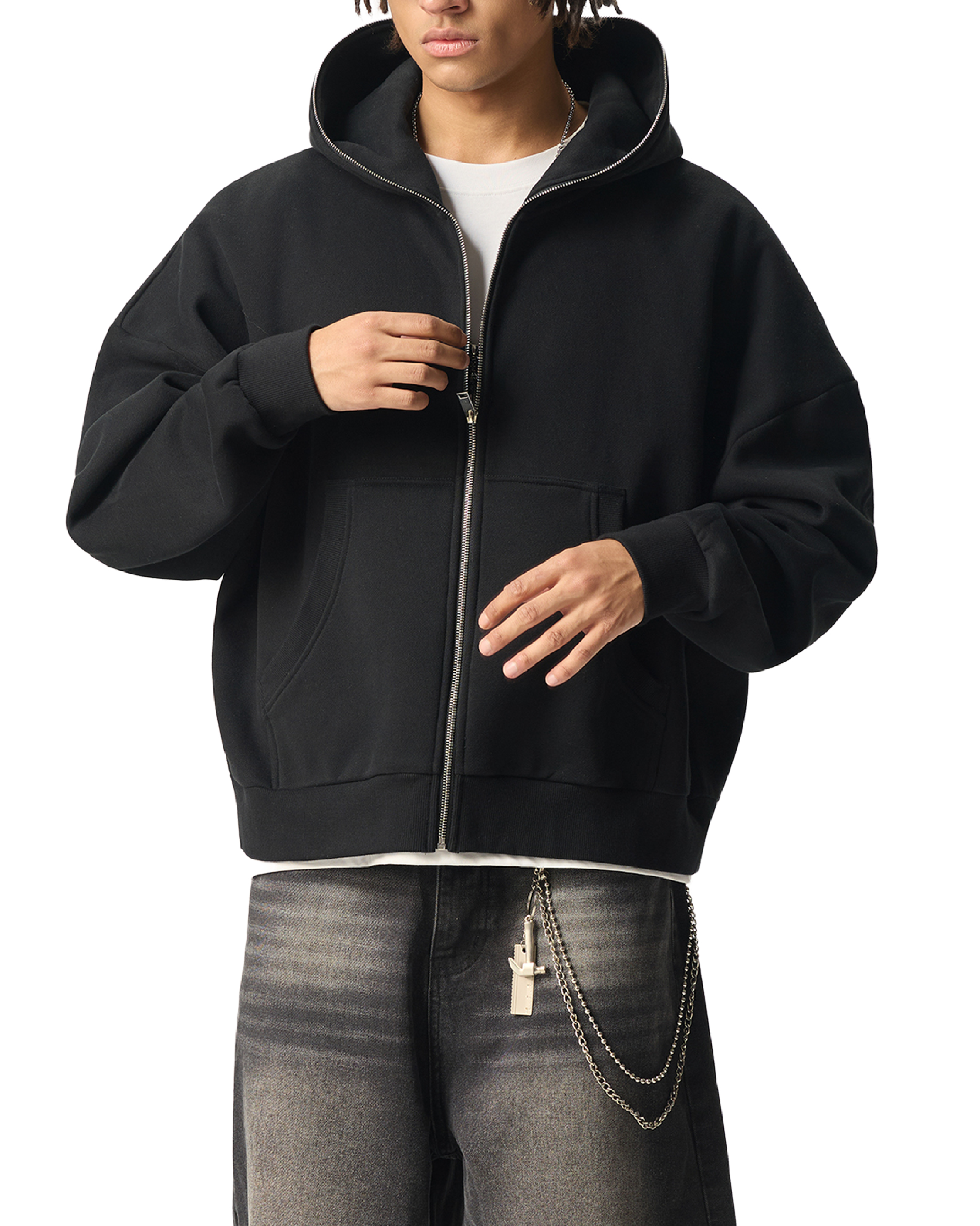 America Loves Jesus Full-Zip Boxy Hoodie | Peace®