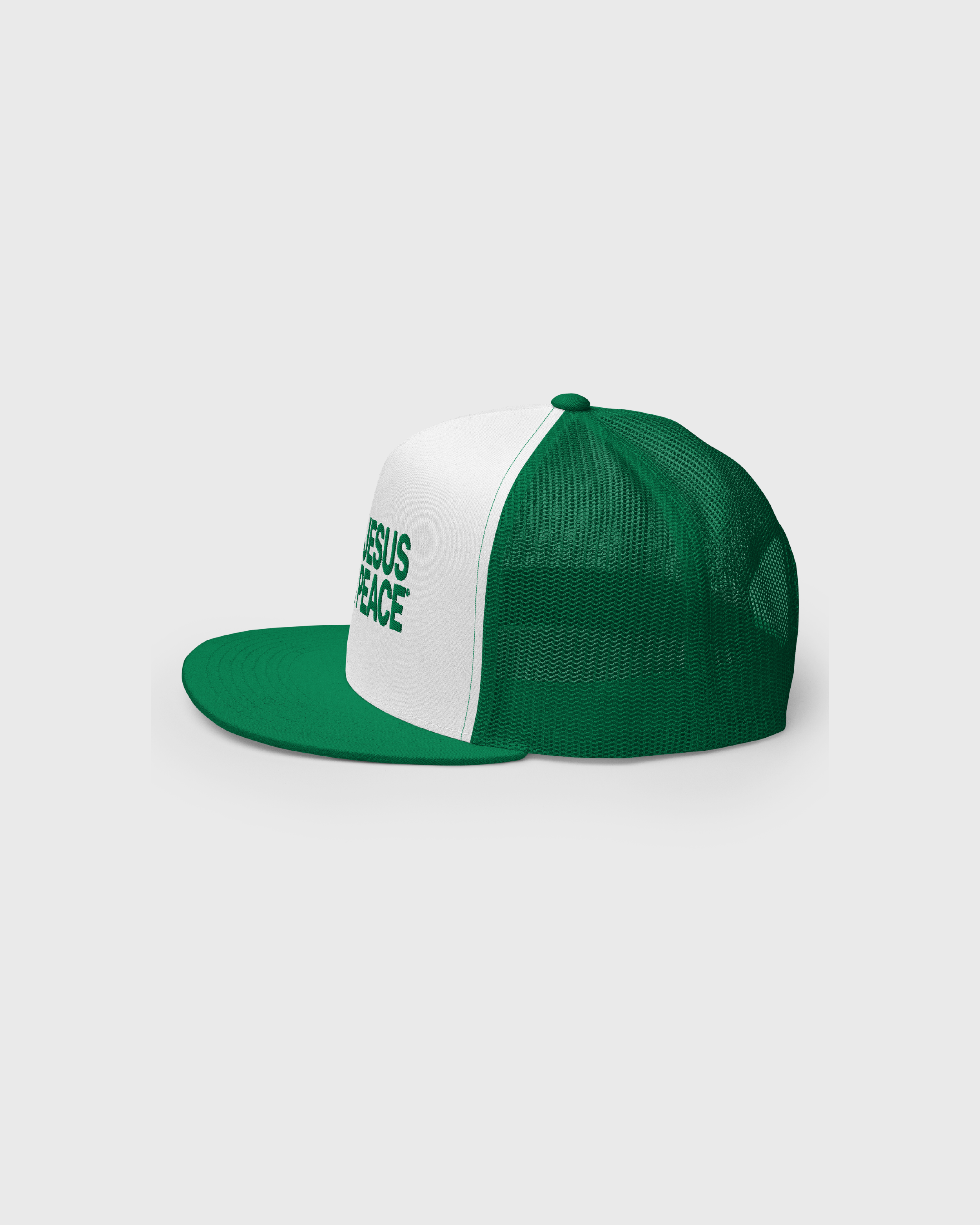 Know Jesus Know Peace Green Trucker Cap - Peace®