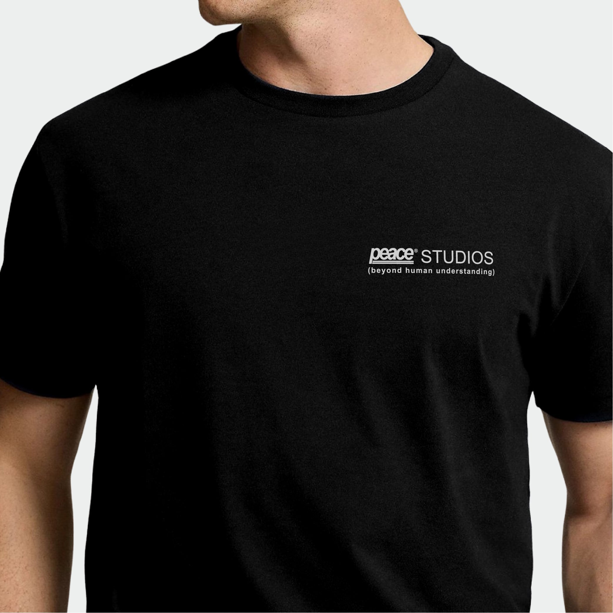 Peace® Studios Signature Classic Fit Black Tee ODMPOD