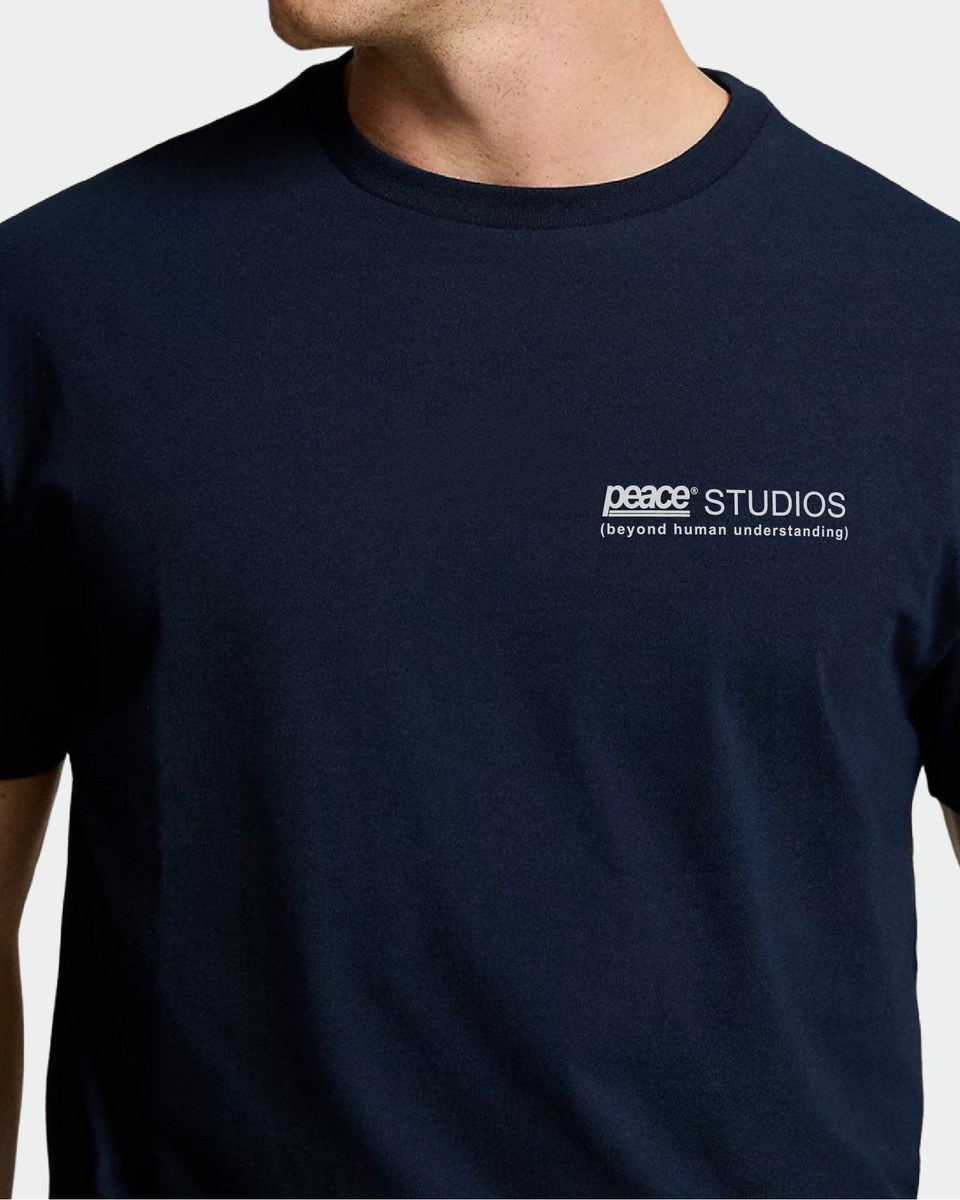 Peace® Studios Signature Classic Fit Navy Blue Tee