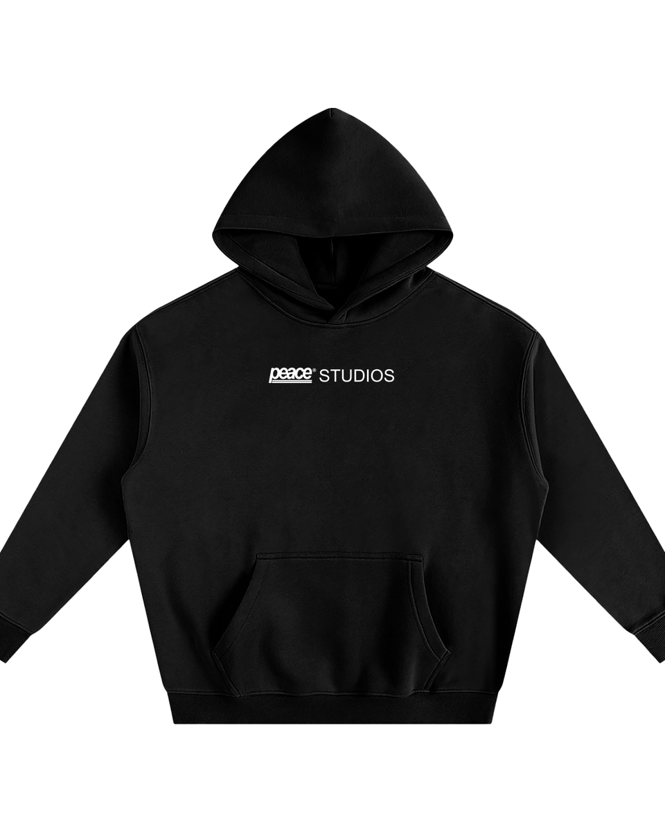 Peace® Studios Signature Black Oversized Hoodie