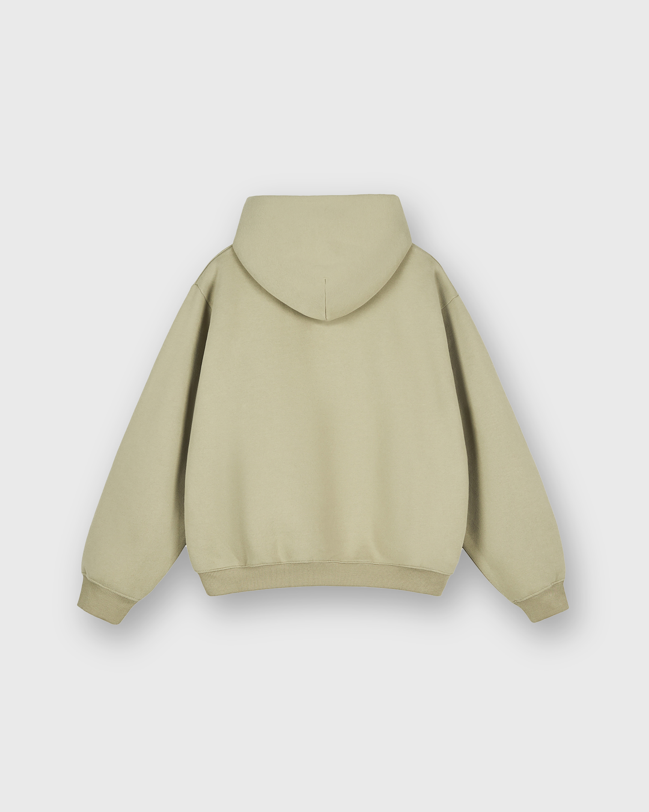 Peacemaker Fleeced Green Gray Boxy Hoodie | Peace®