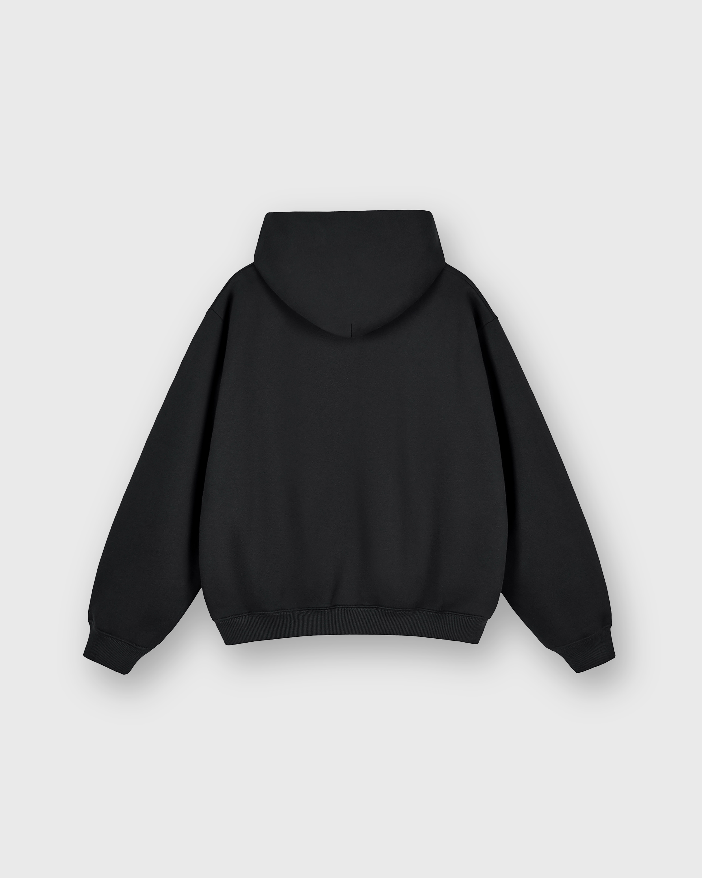 Peacemaker Fleeced Black Boxy Hoodie | Peace®