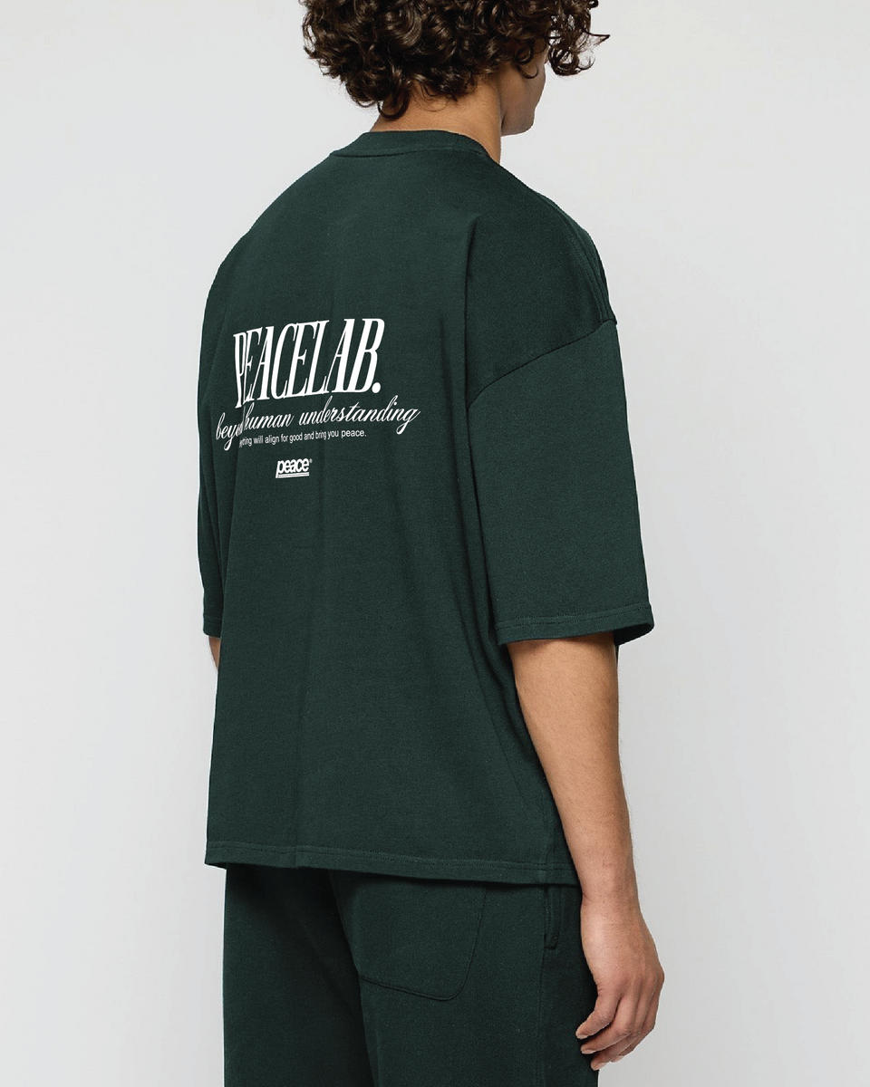 Peace Lab Original Green Loose Fit Tee | Peace®