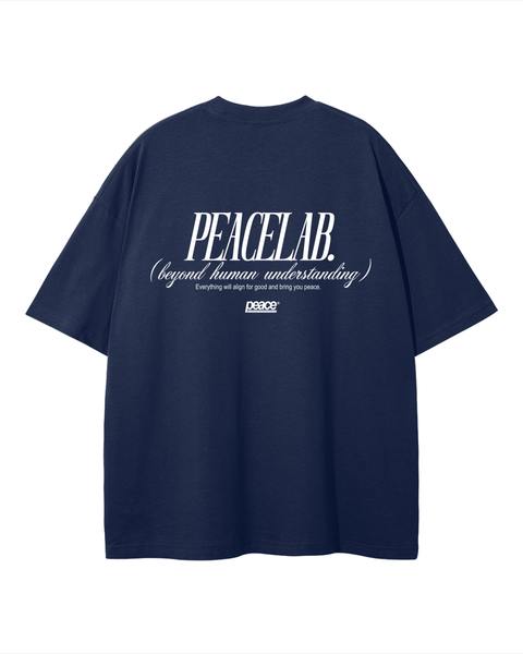 Peace Lab Original Blue Loose Fit Tee | Peace®