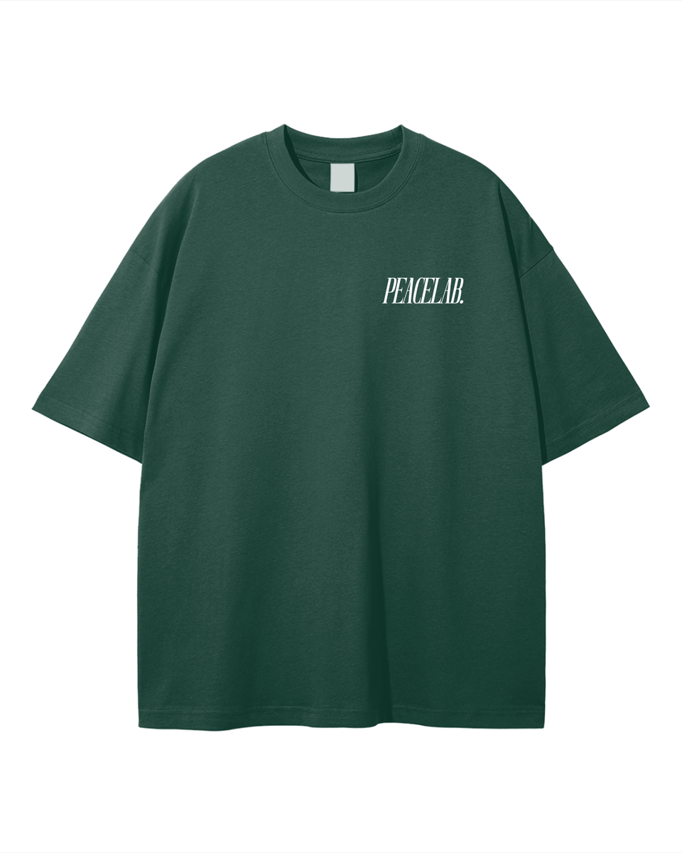 Peace Lab Original Green Loose Fit Tee | Peace®