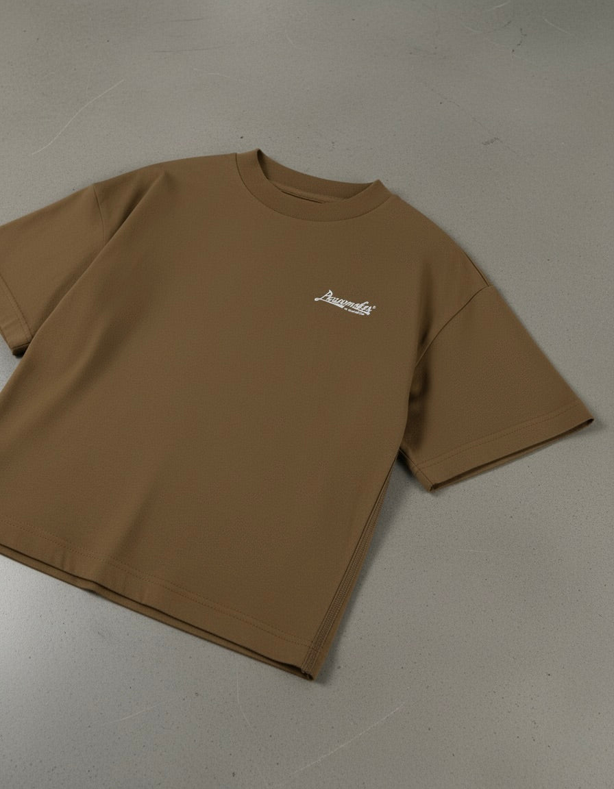 Peacemaker Boxy Tee Coffee | Peace®
